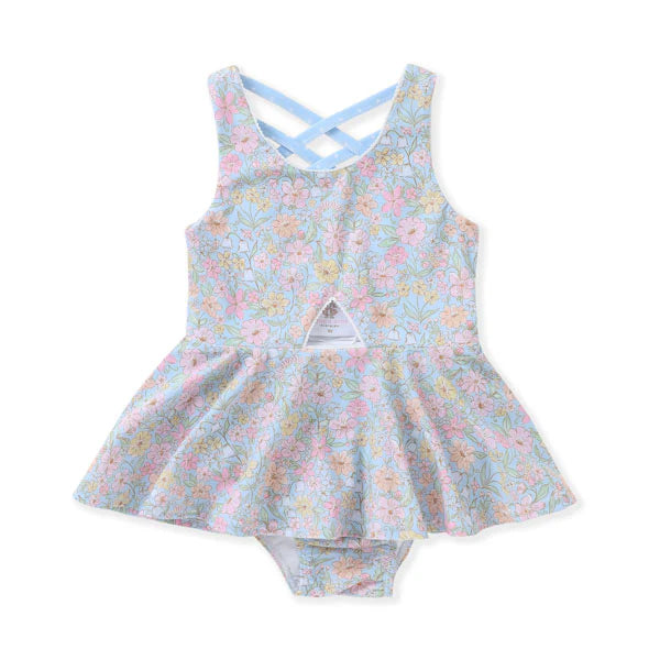 Swoon Baby Pastel Floral Swim Suit