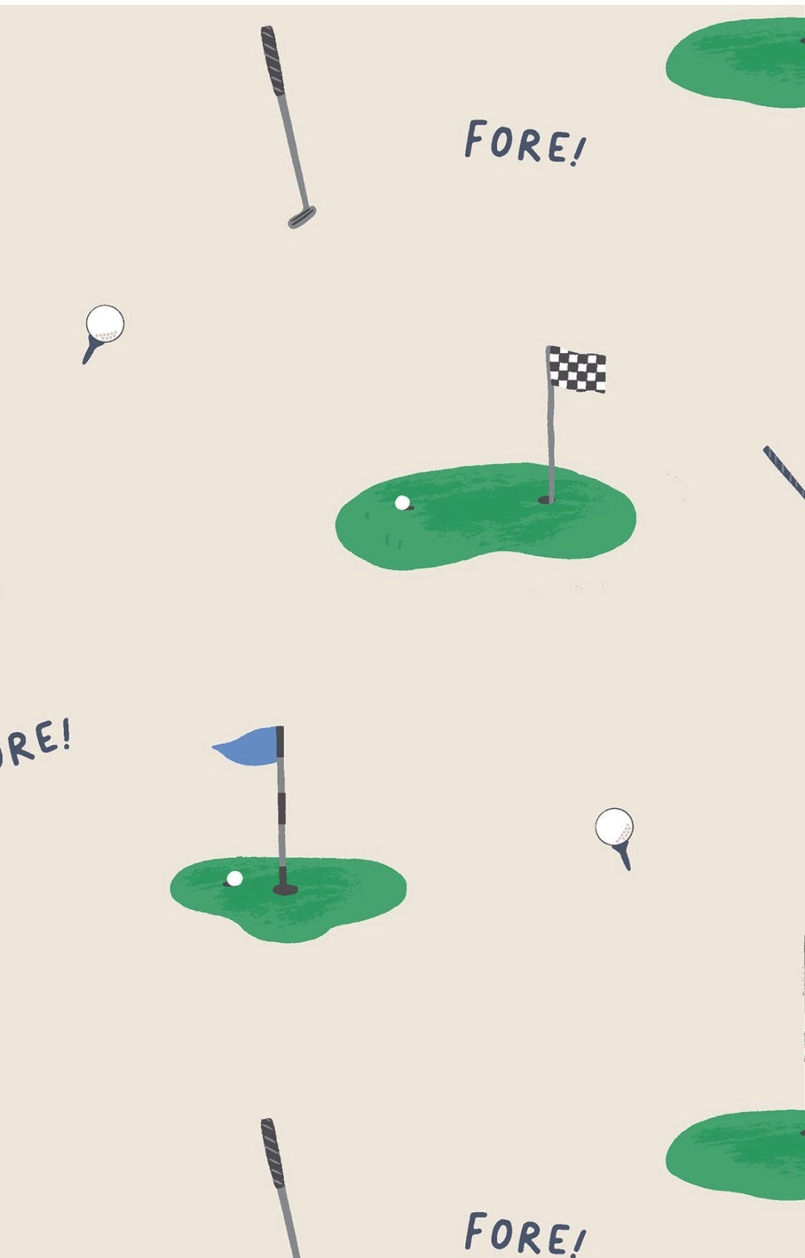 Angel Dear All Fore Golf Playsuit