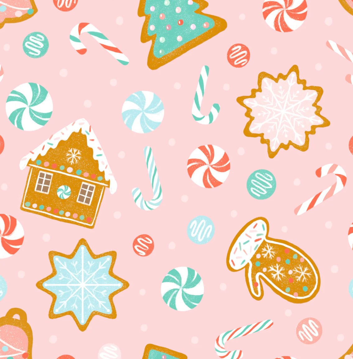 Ollie Jay Christmas Cookie Leggy Romper