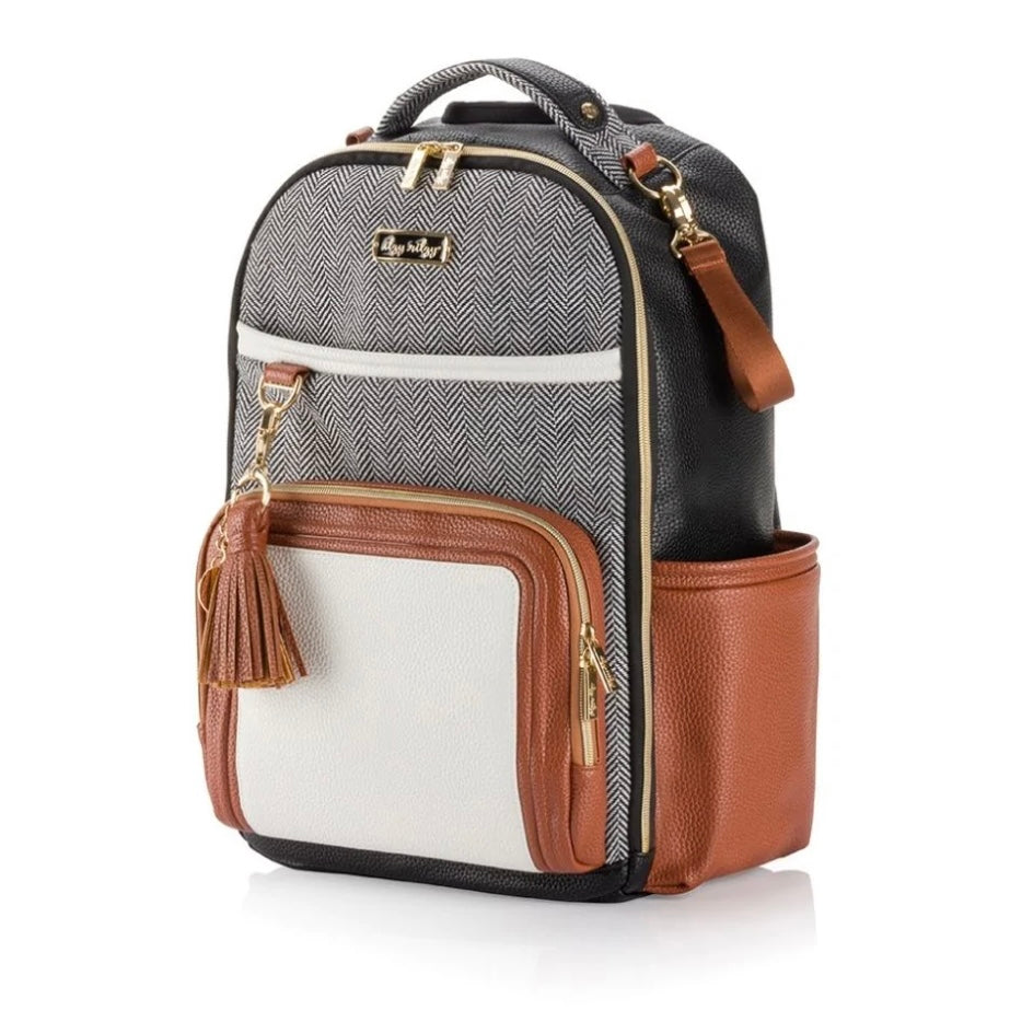 Itzy Ritzy Coffee & Cream Boss Plus Diaper Bag