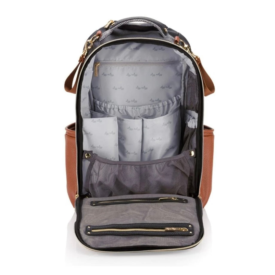 Itzy Ritzy Coffee & Cream Boss Plus Diaper Bag