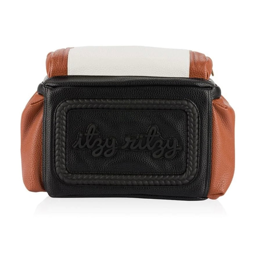 Itzy Ritzy Coffee & Cream Boss Plus Diaper Bag