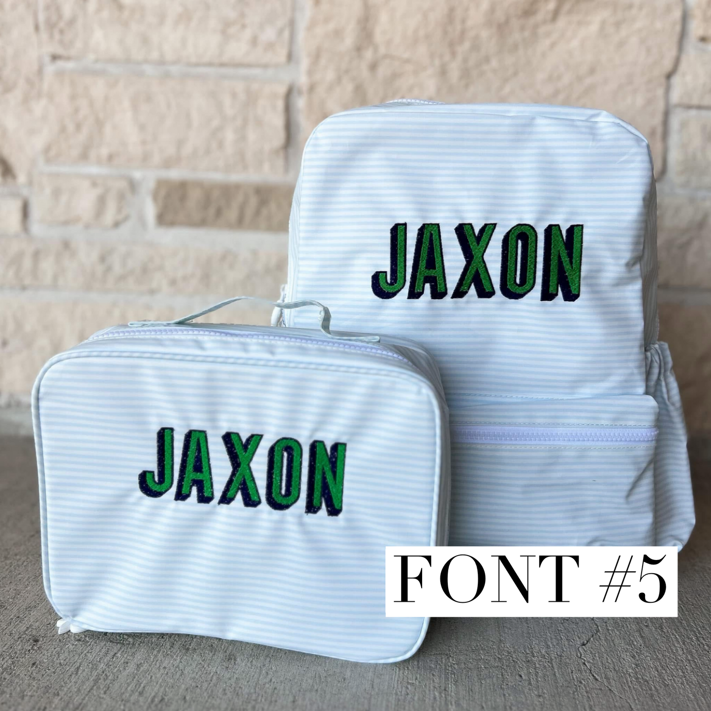 Monogram + Embroidery