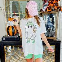 Poppy & Pine Iced Coffee Ghost Tee