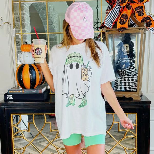 Poppy & Pine Iced Coffee Ghost Tee