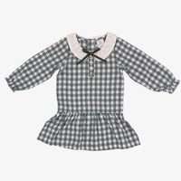 Velvet Fawn Green Plaid Wendy Dress