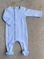 Magnolia Baby Essentials Solid Blue Footie