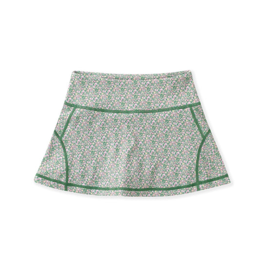 Swoon Baby Active Olive Floral Tennis Skirt