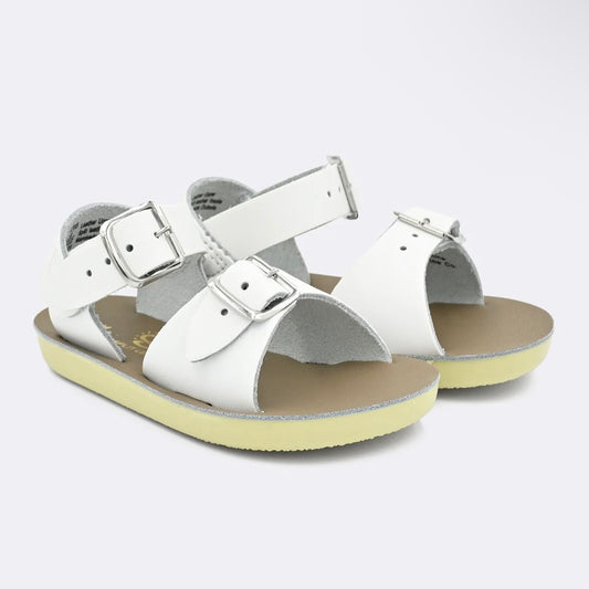 Sun San White Saltwater Sandals