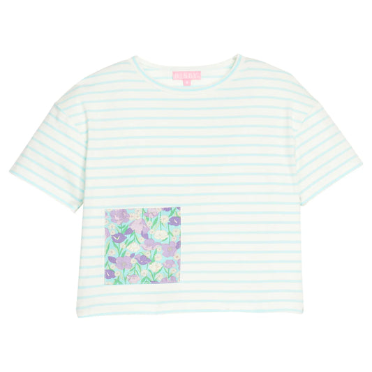 Bisby Tillies Tulips Boxy Tee