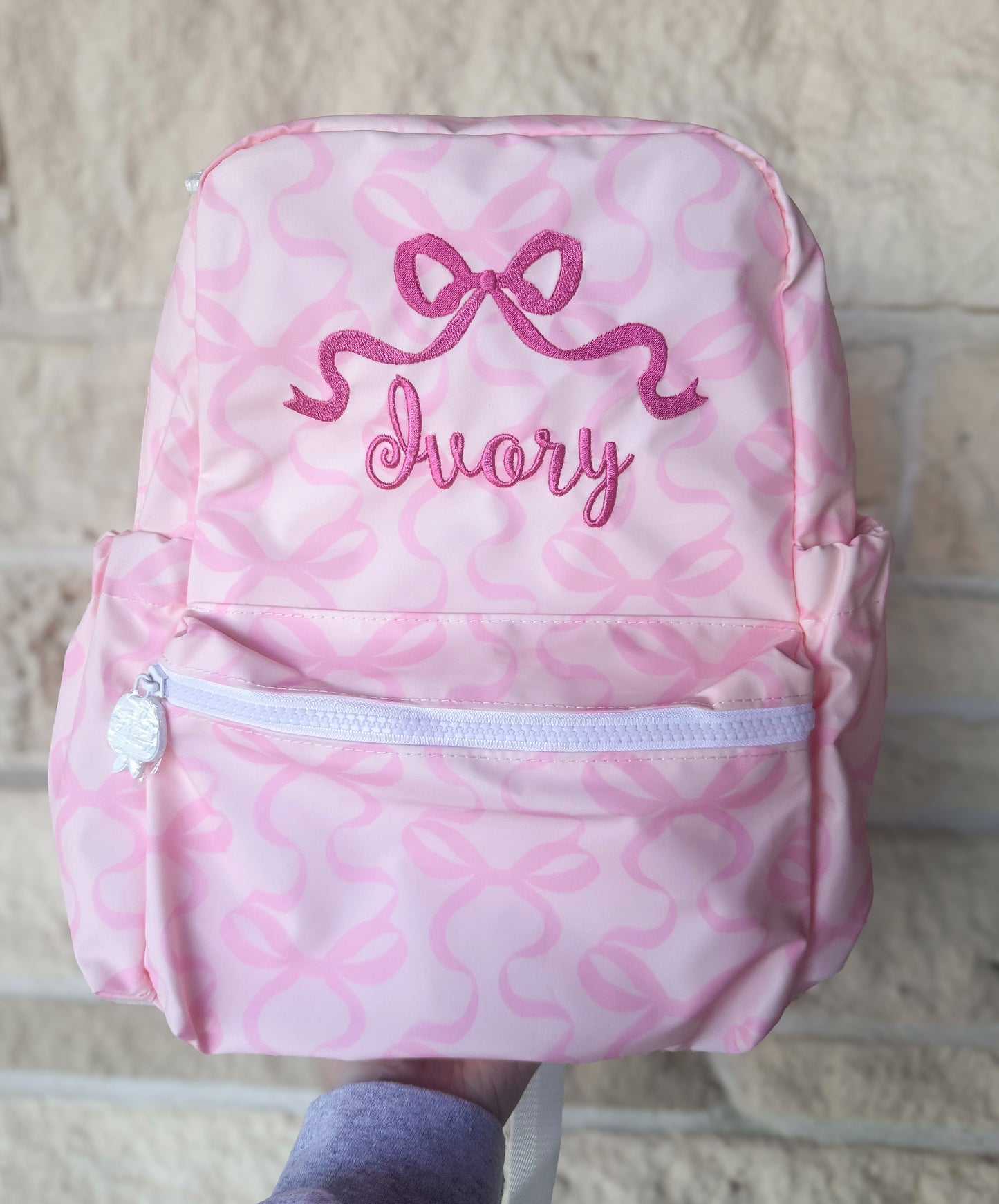 Apple Of My Isla Bow Backpack