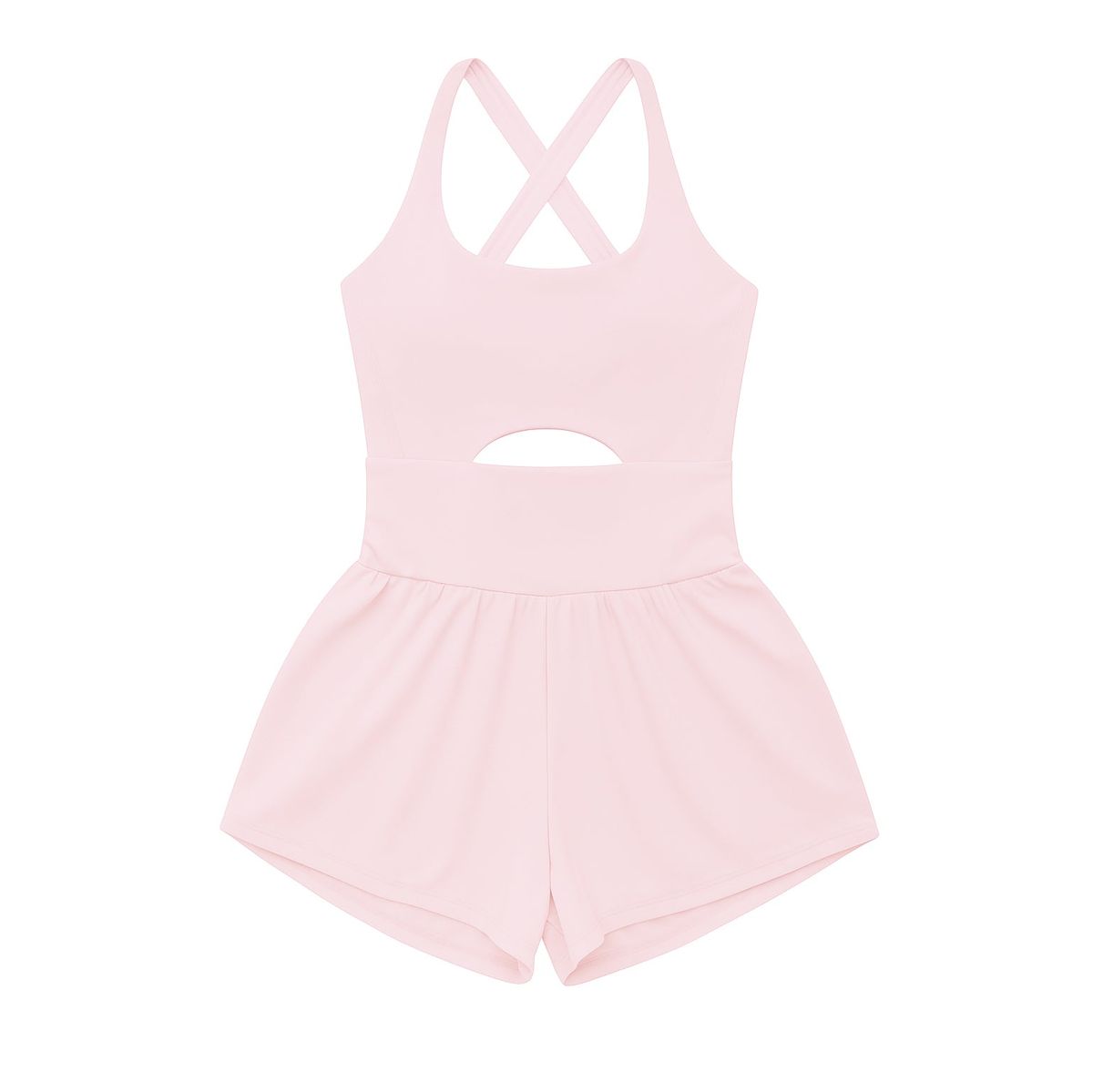 Belle Cher Light Pink Haddie Romper