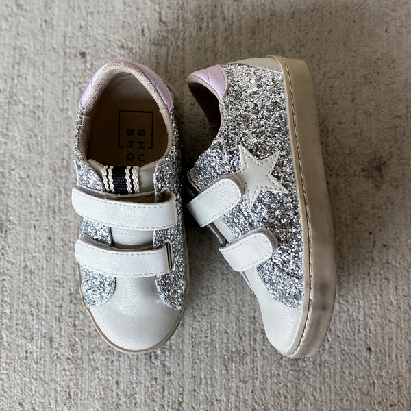 Shu Shop Sunny Sterling Glitter Sneaker