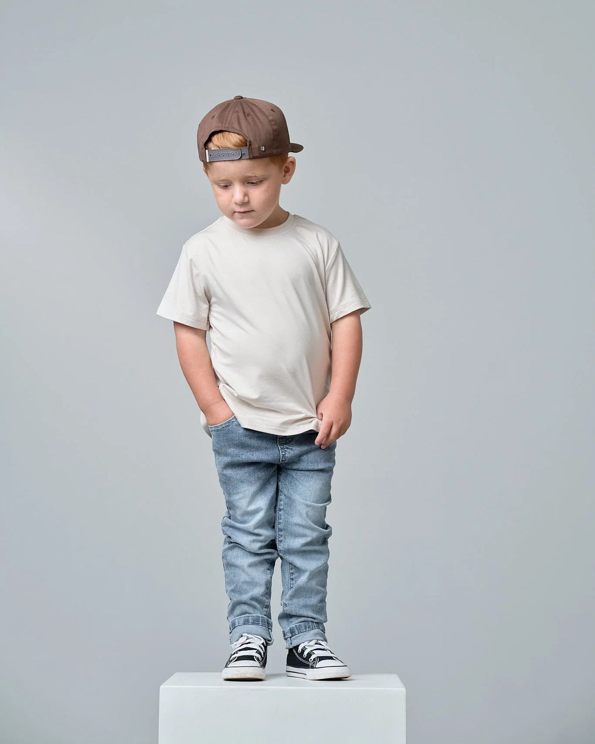 Little Bipsy Cream Bamboo Tee