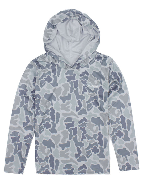 Properly Tied Polar Camo Performance Hoodie