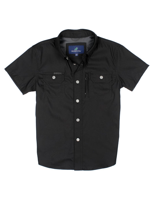 Properly Tied Black Scout Shirt
