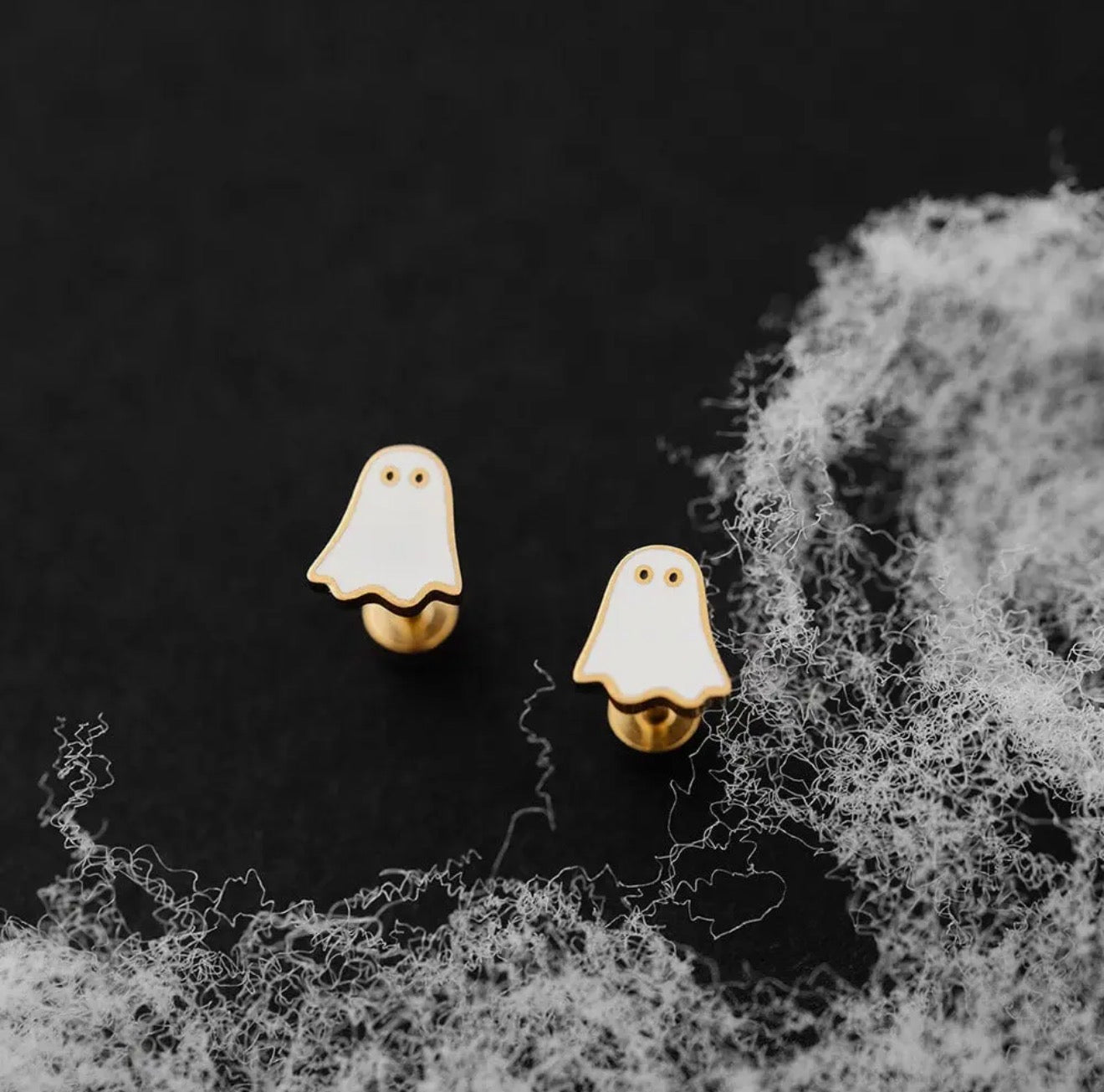 Pip Pop Post Ghost Earring
