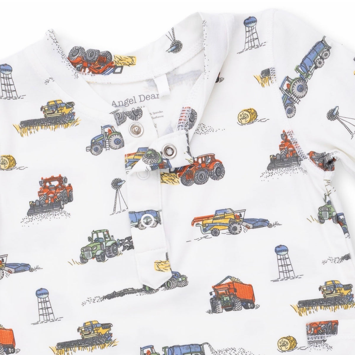 Angel Dear Farm Machines Romper