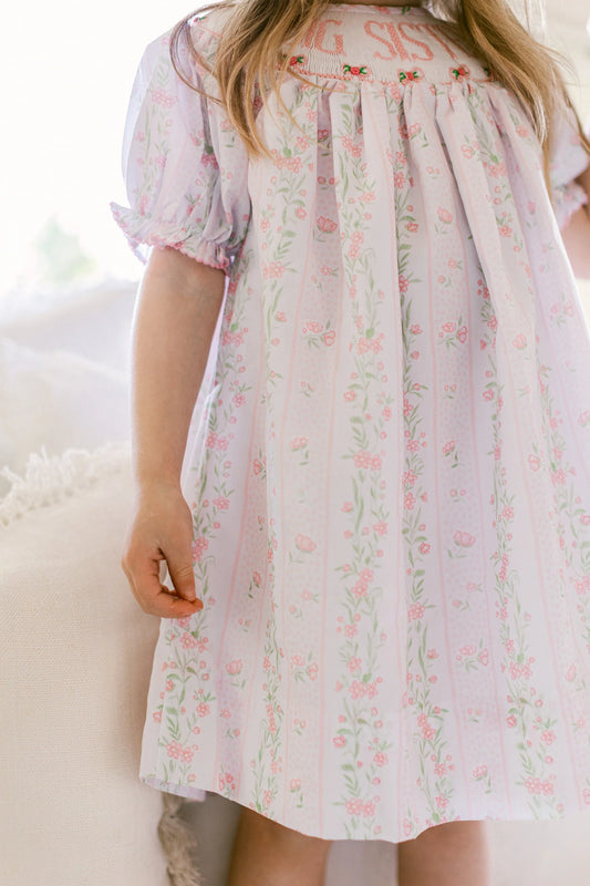 Poppy Kids Smocked Big Sister Dress