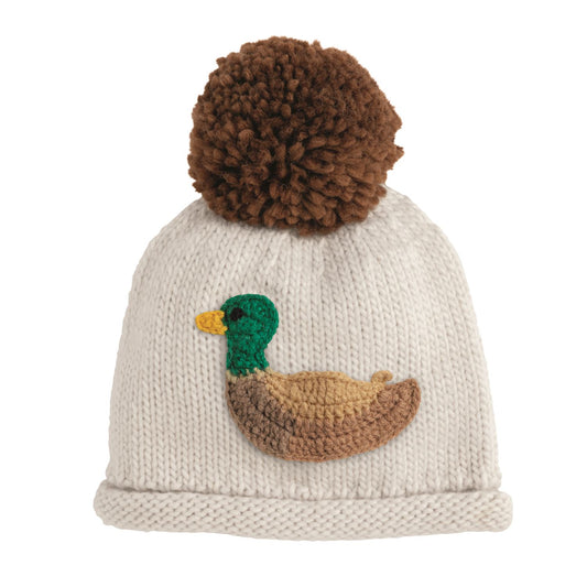 Mud Pie Duck Chunky Knit Hat