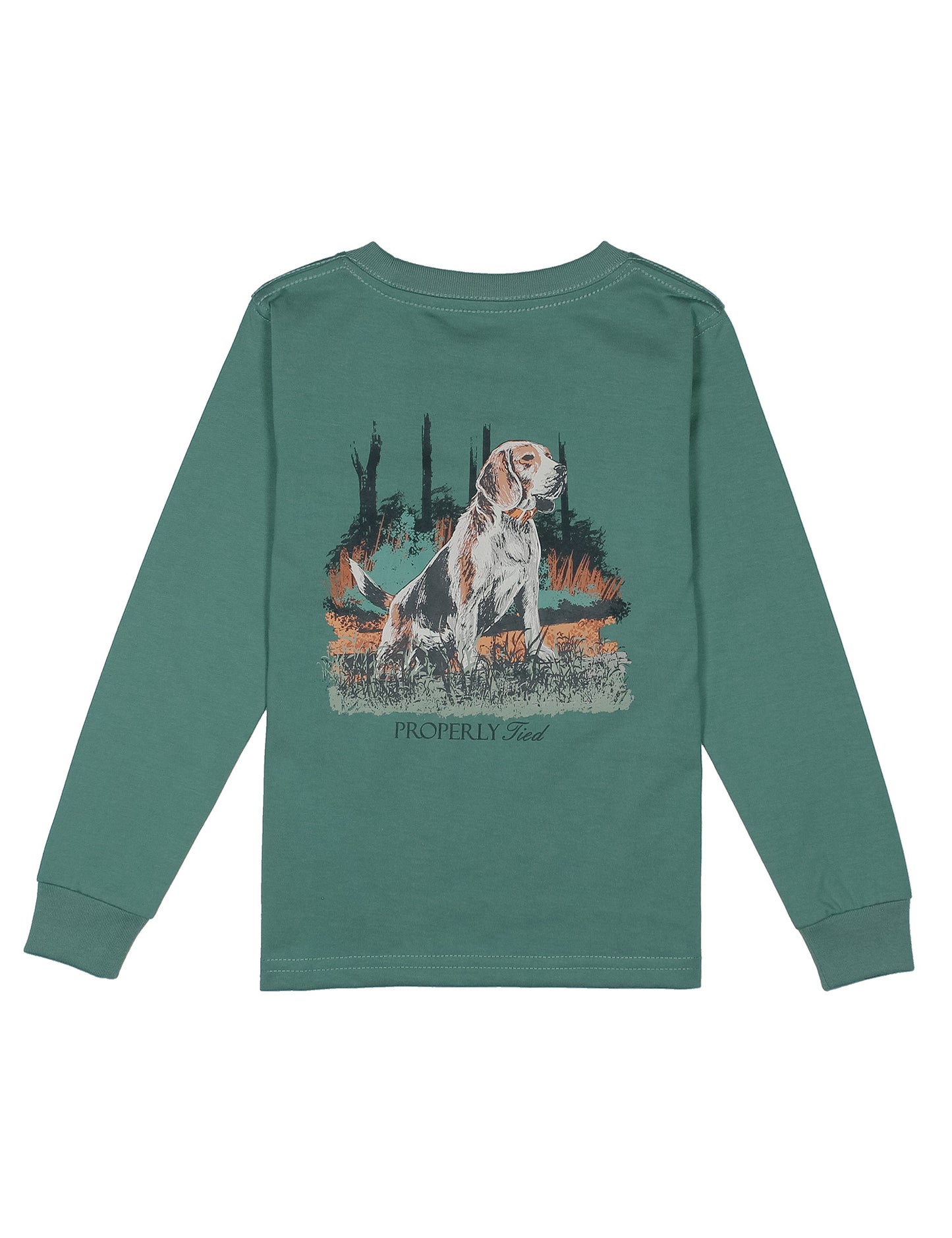 Properly Tied Beagle LS Tee