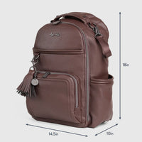 Itzy Ritzy Espresso Boss Diaper Bag Plus