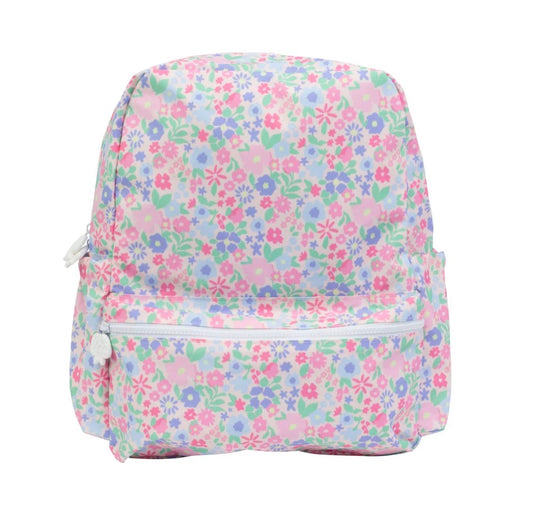Apple Of My Isla Large Disty Floral Backpack
