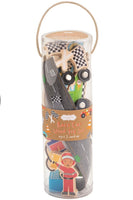 Mud Pie Racecar Wood Toy Set