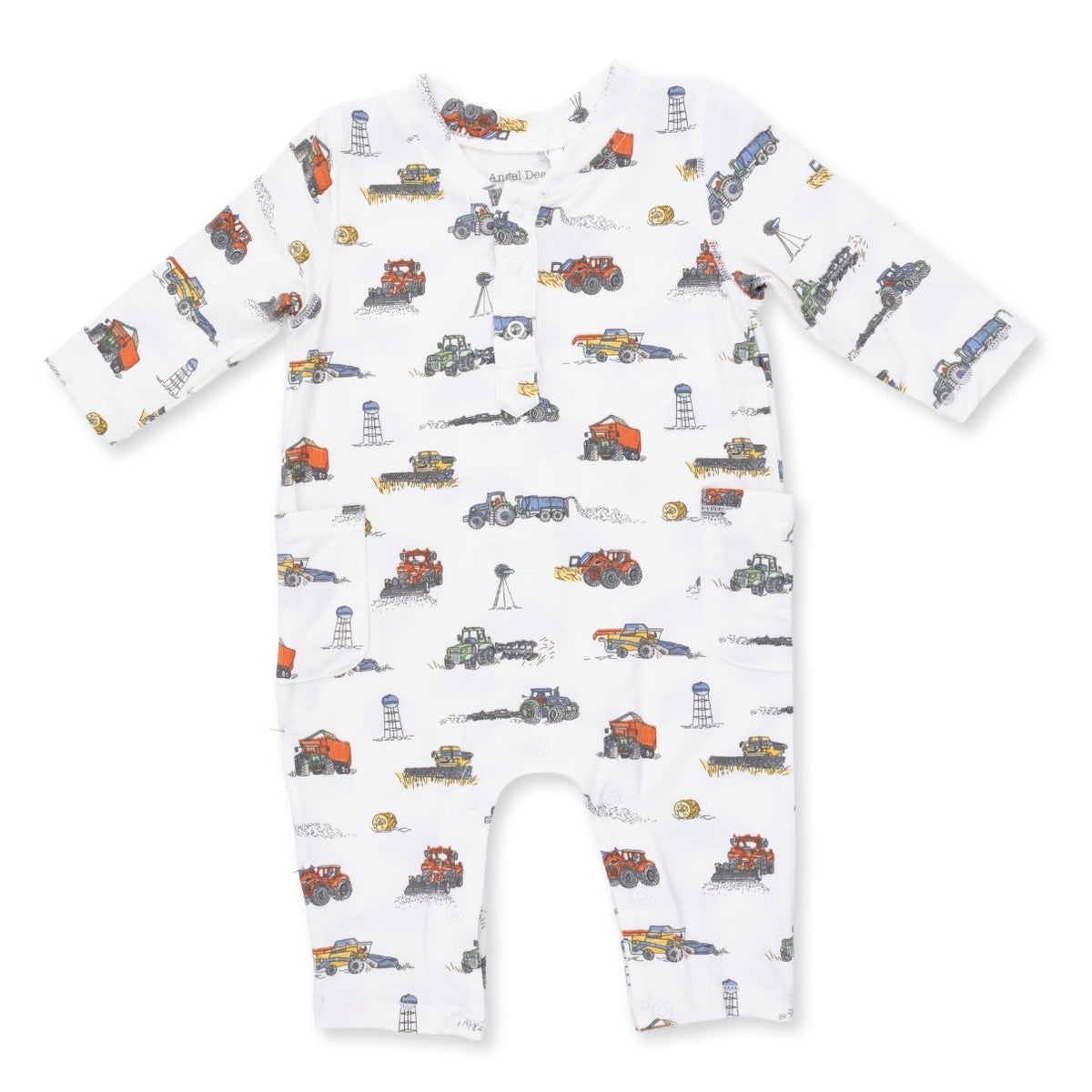 Angel Dear Farm Machines Romper