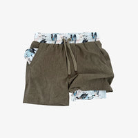 Velvet Fawn Mallard Sky Hamilton Athletic Short