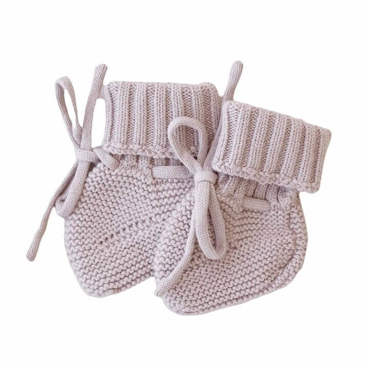 Caden Lane Iris Knit Baby Boots