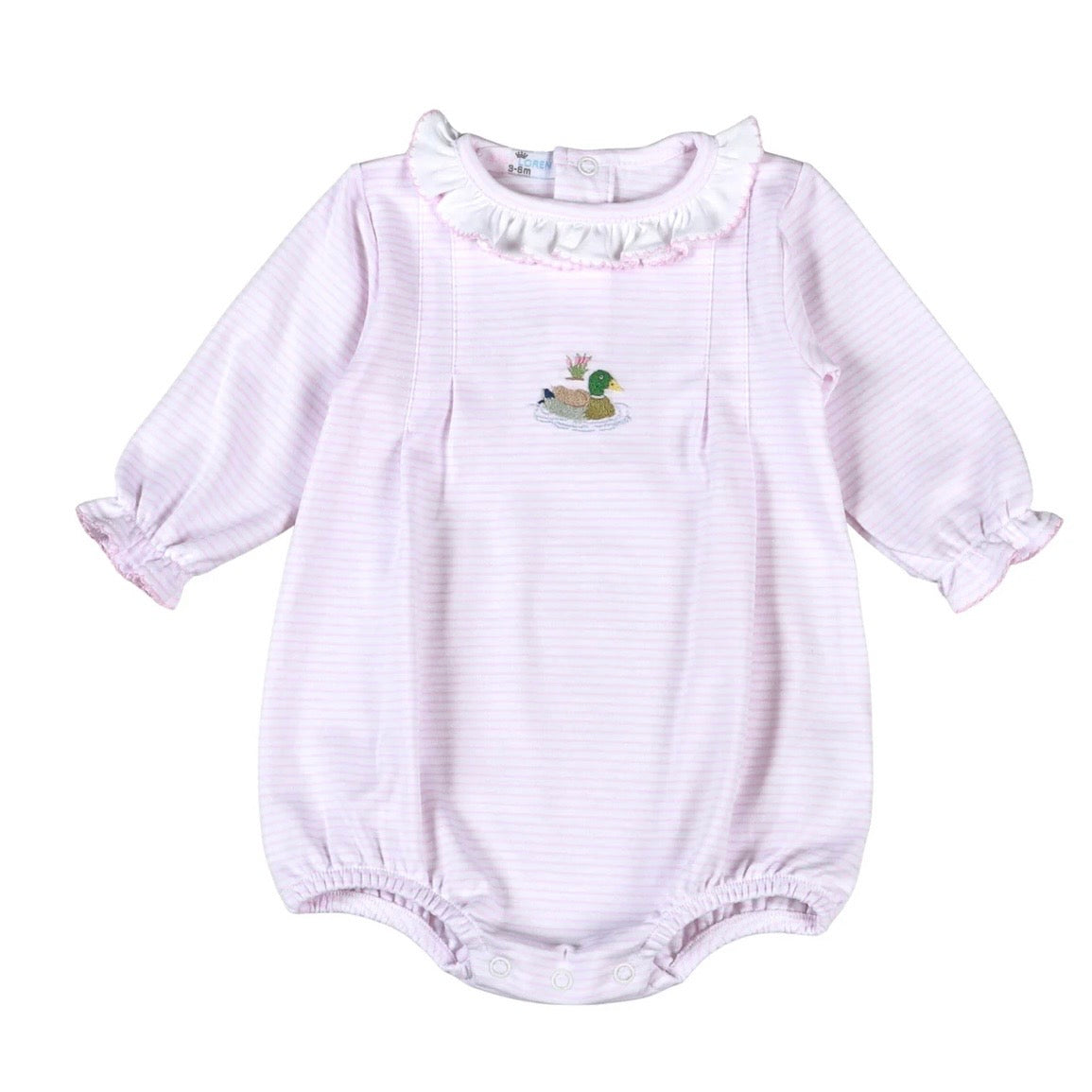Baby Loren Pink Mallard Bubble
