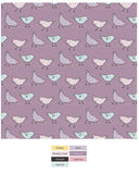 Kickee Pant Lavender Chickens Playsuit