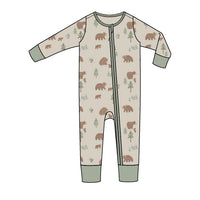 Angel Dear Sweet Brown Bears Playsuit