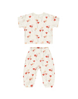 Quincy Mae Heart Balloons Pant Set