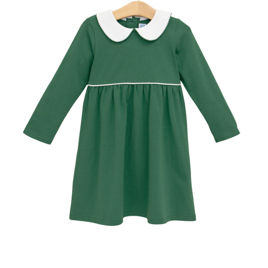 Trotter Street Hunter Green Claire Dress