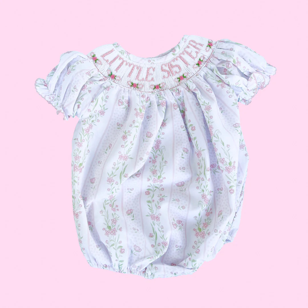 Poppy Kids Smocked Little Sister Bubble