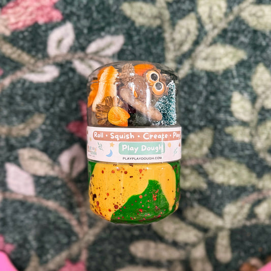 Outdoor Play Dough Jar