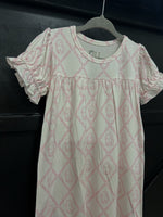 Hamner Hill Pink Dainty Bunny Floral Nightgown