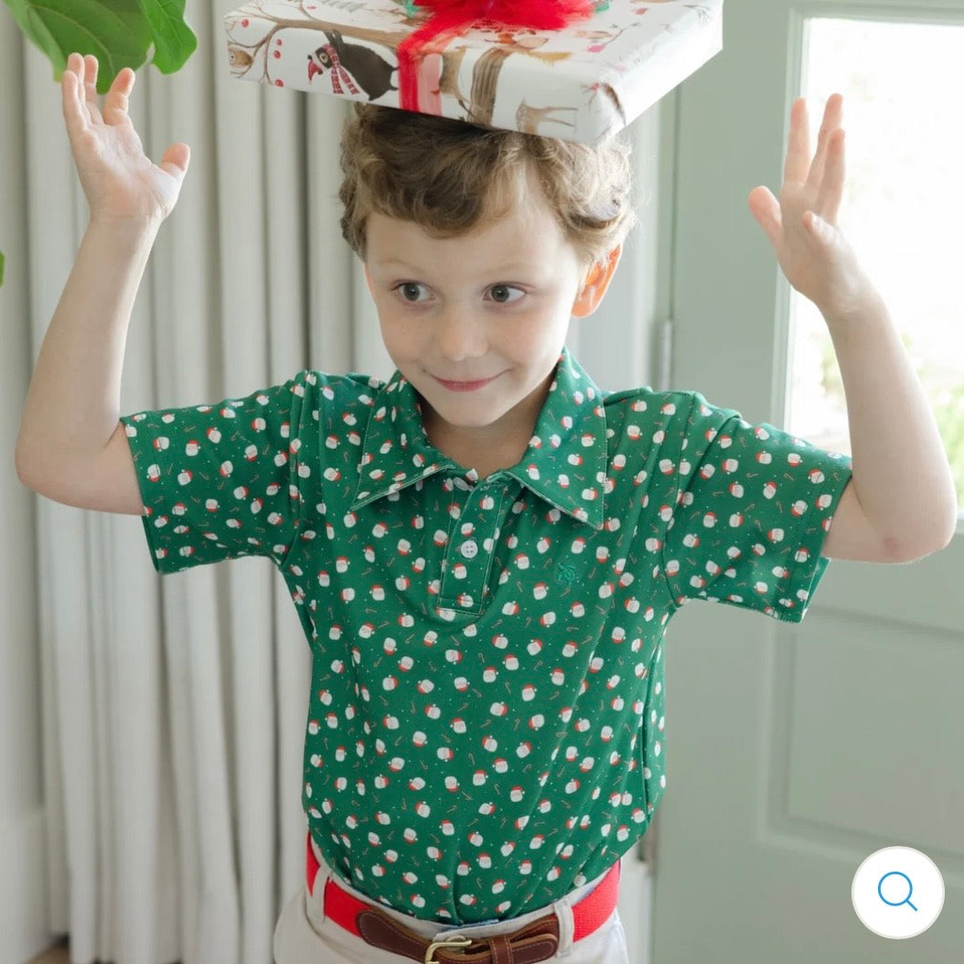 J Bailey Santa Performance Polo