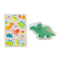 Mud Pie Green Dino Ouch Pouch Stickers