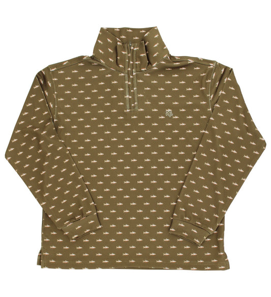 J. Bailey Fish Performance Half Zip