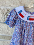 Poppy Kids Smocked Texas Dress