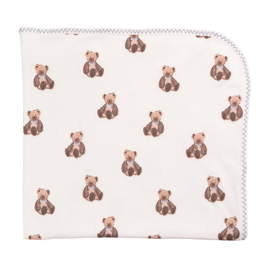 Mud Pie Teddy Bear Blanket