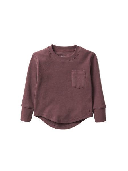 Little Bipsy Huckleberry Waffle Top