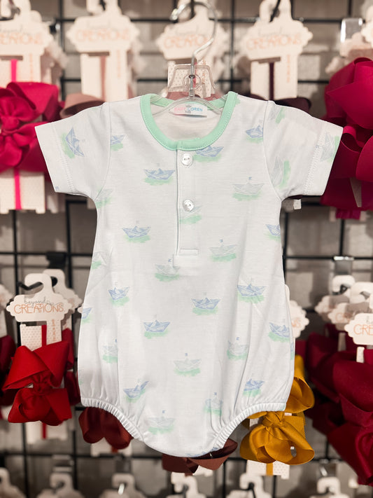 Baby Loren Paper Boats Bubble