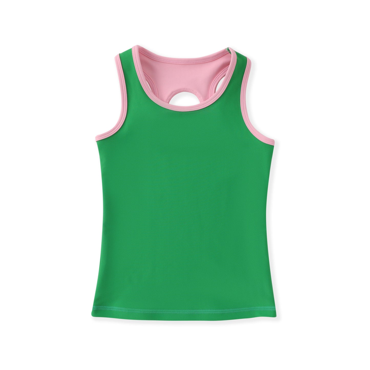 Swoon Baby Pink/Green Active Tank