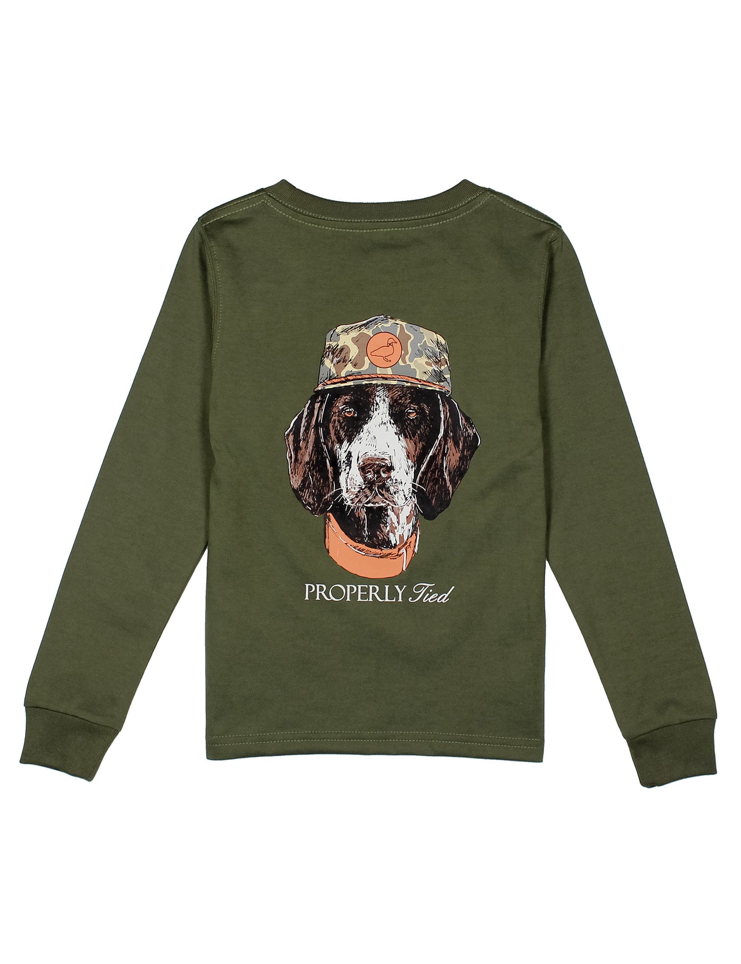 Properly Tied Man’s Best Friend LS Tee