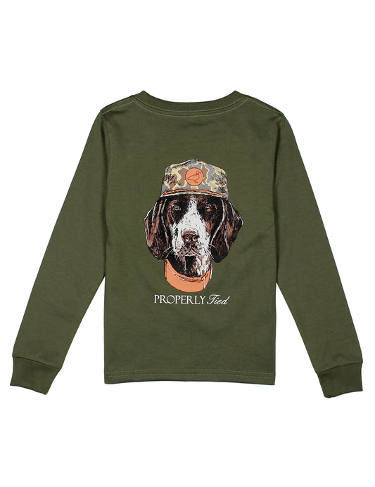 Properly Tied Man’s Best Friend LS Tee