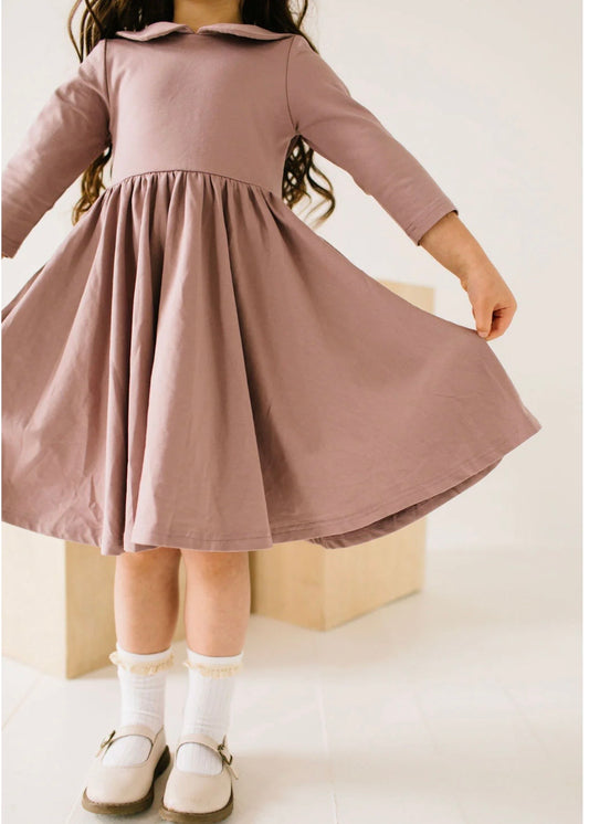 Ollie Jay Mauve Rubina Dress